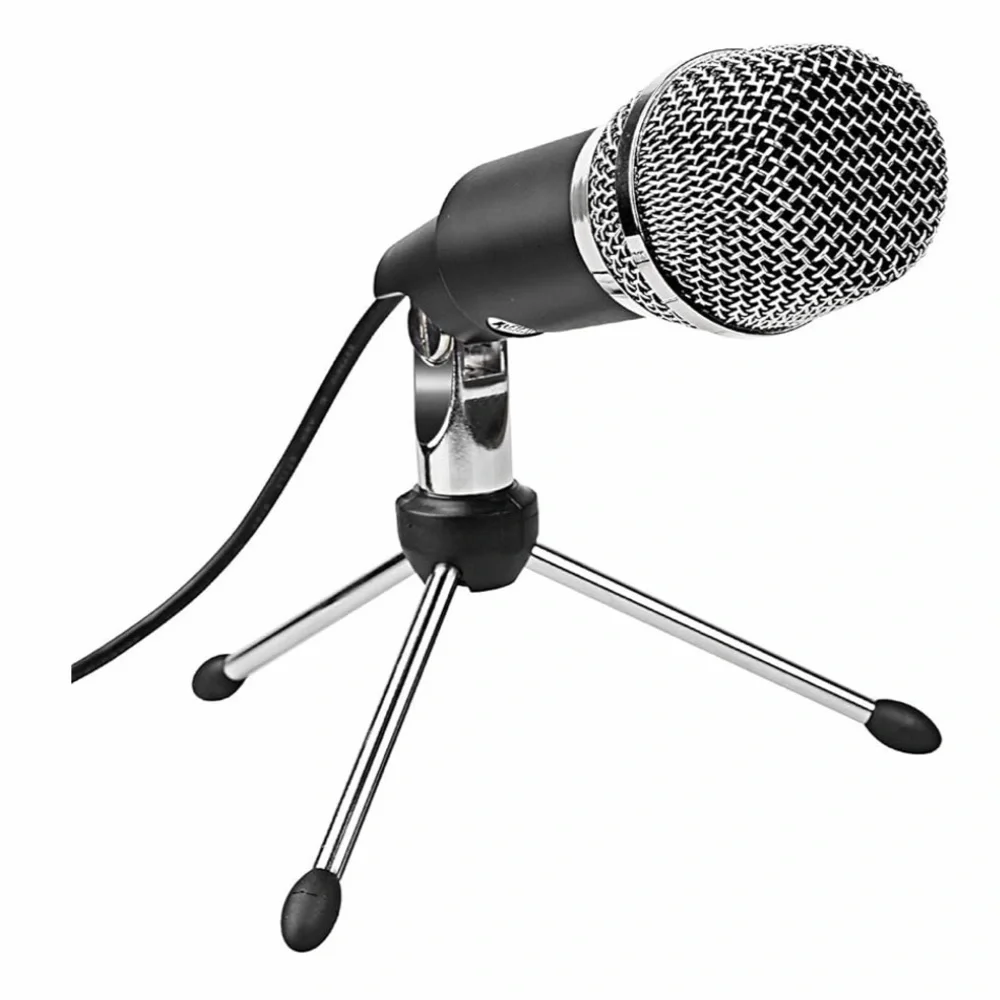Desktop USB microphone for videoconferencing, podcast, or gaming